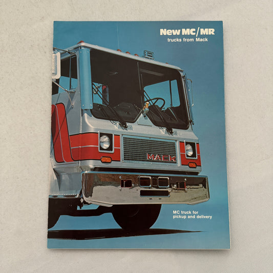 Mack Truck MC MR Series for Construction Refuse Garbage Sales Brochure Catalog