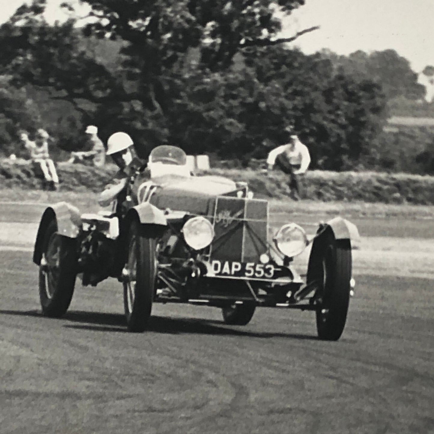 Vintage Car Racing Photo Photograph Print Alfa Romeo Targa 1750 Targa Florio + 