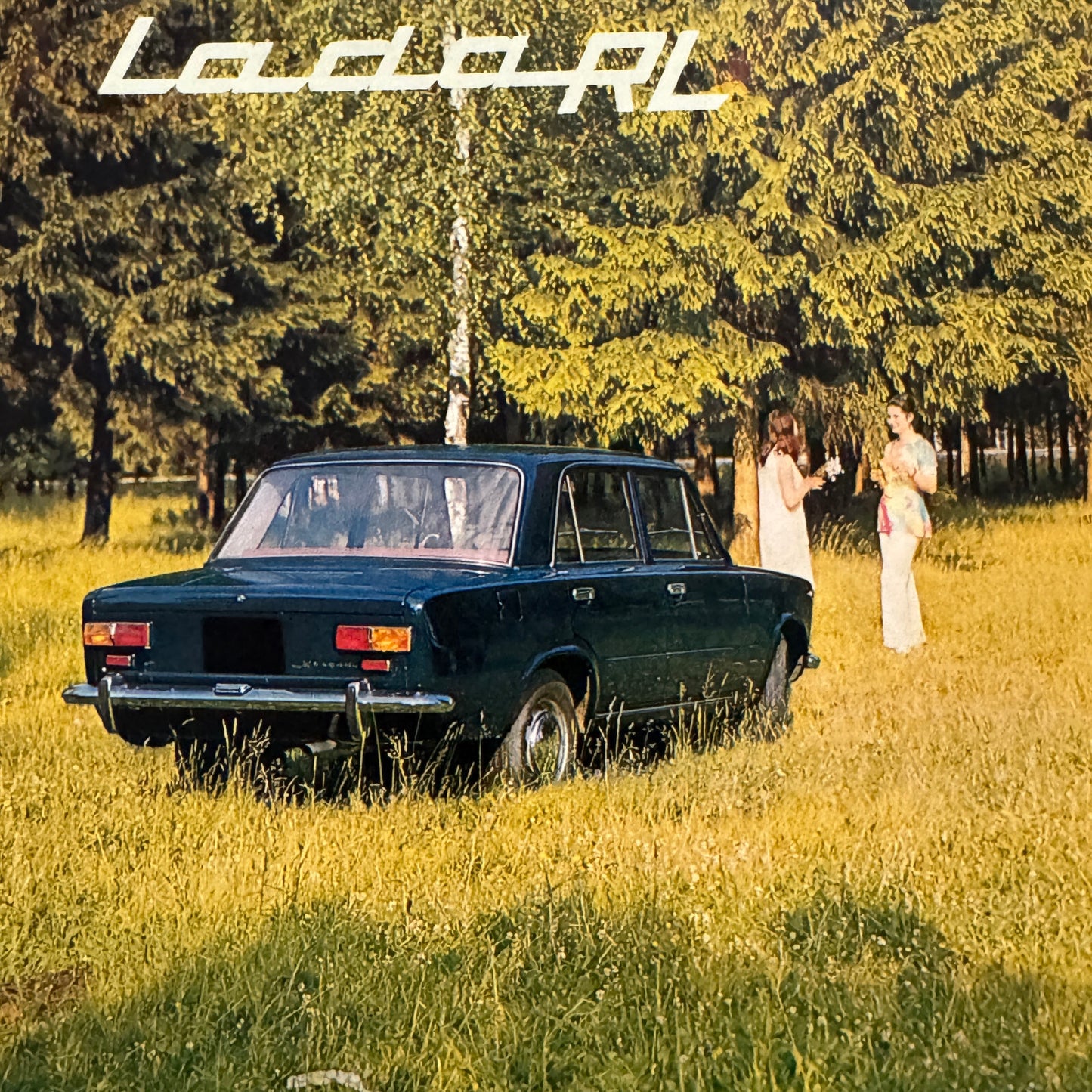 Lada RL Car Sales Brochure Catalog Advertising German Text Vintage