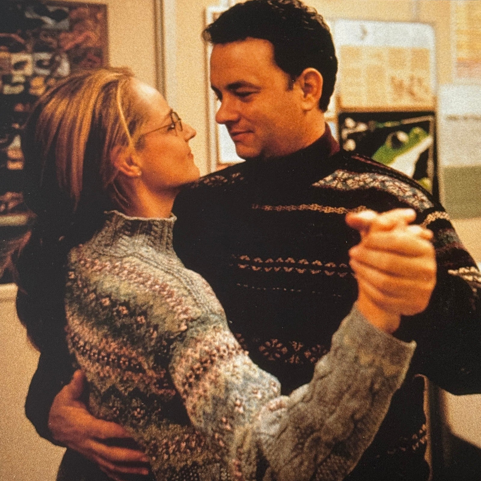 Vintage Movie Lobby Card Poster Lot Cast Away Seul Au Monde FRENCH Tom Hanks