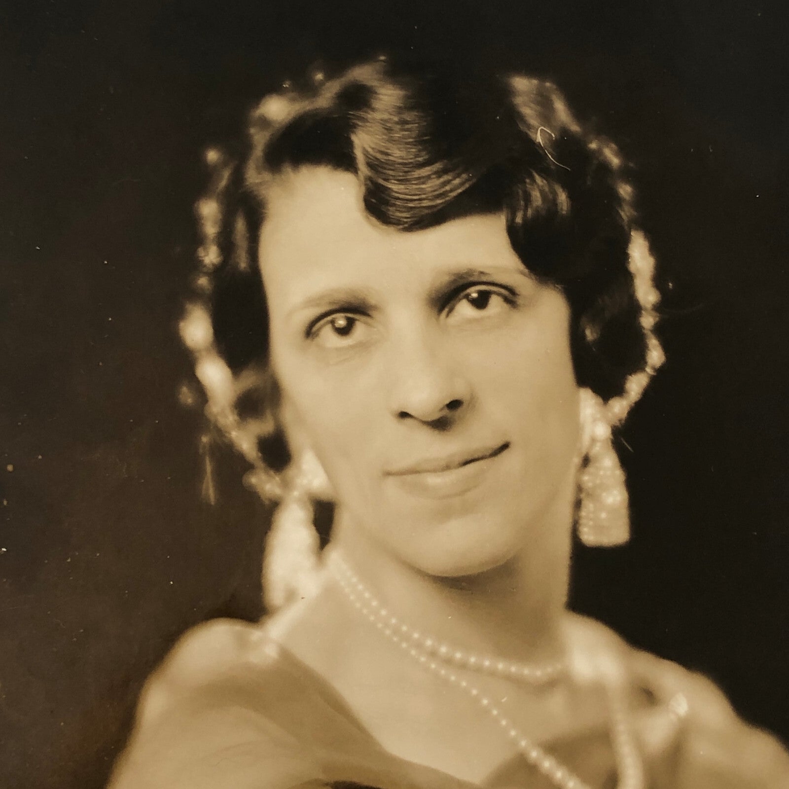 Press Photo Photograph Wife of Brazilian Embassy Secretary Brazil 1928