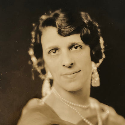 Press Photo Photograph Wife of Brazilian Embassy Secretary Brazil 1928