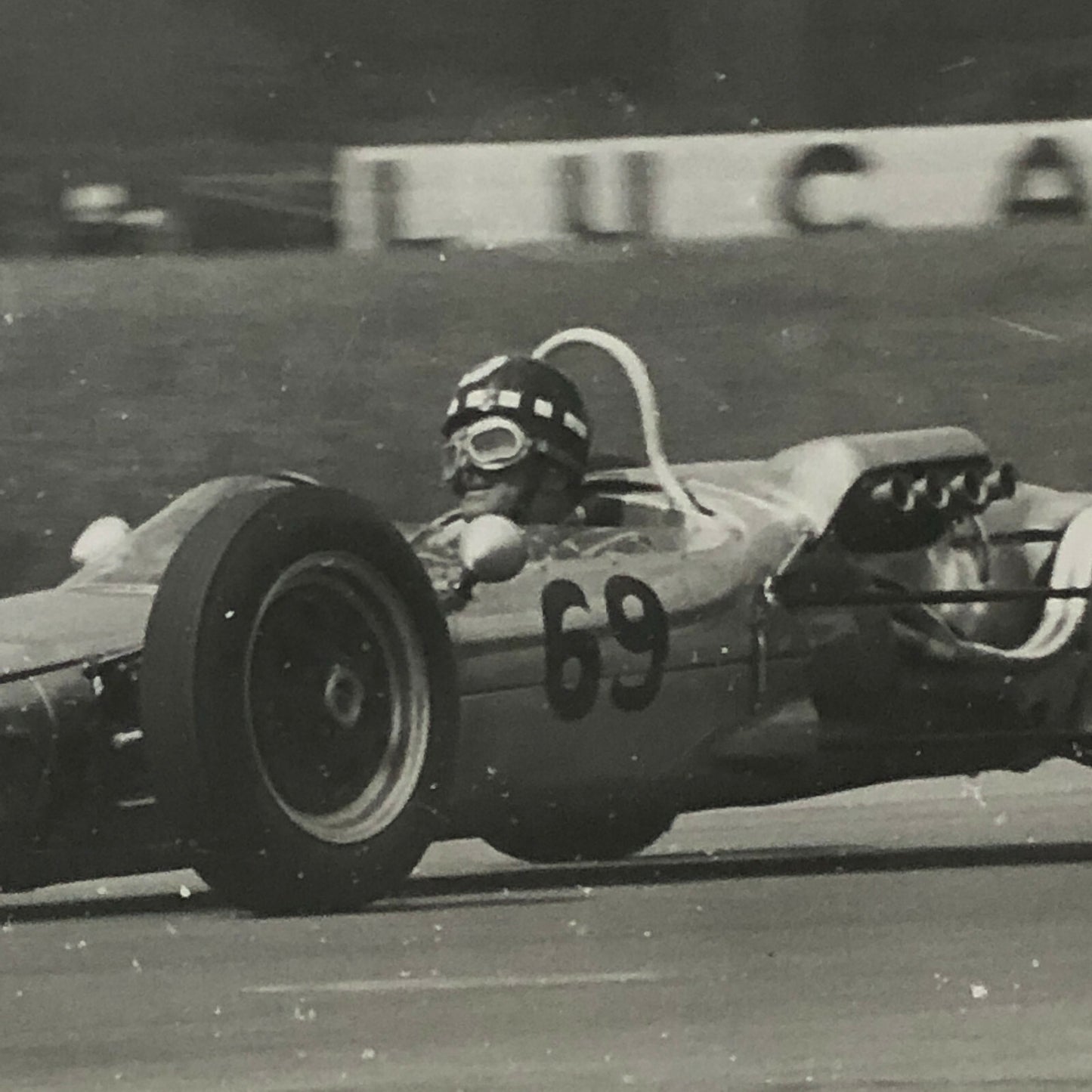 Vintage Racing Car Photo Photograph Print Motorsport Race