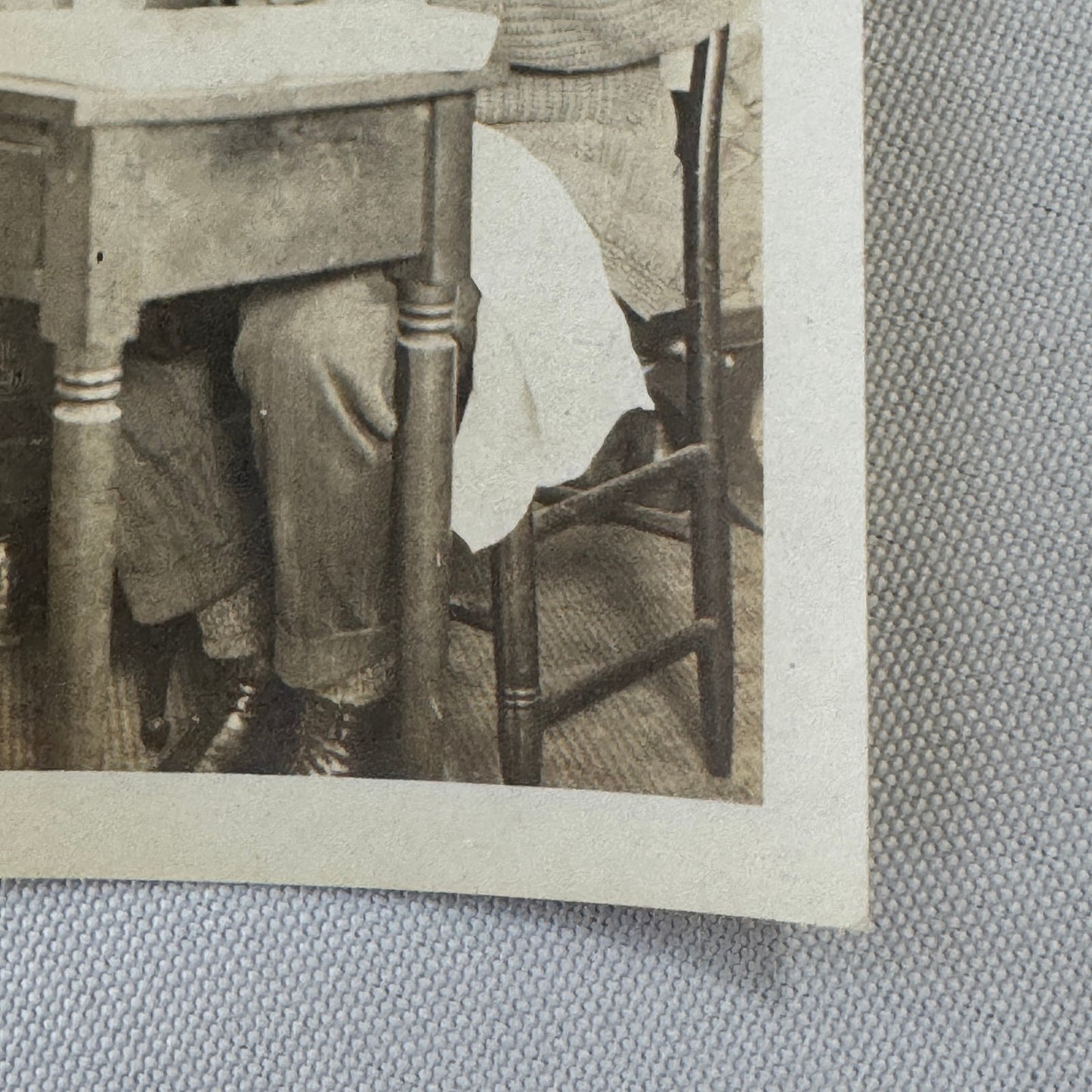 Vintage Photo Photograph Man with City Pennants Chicago Toronto Hamilton Sports