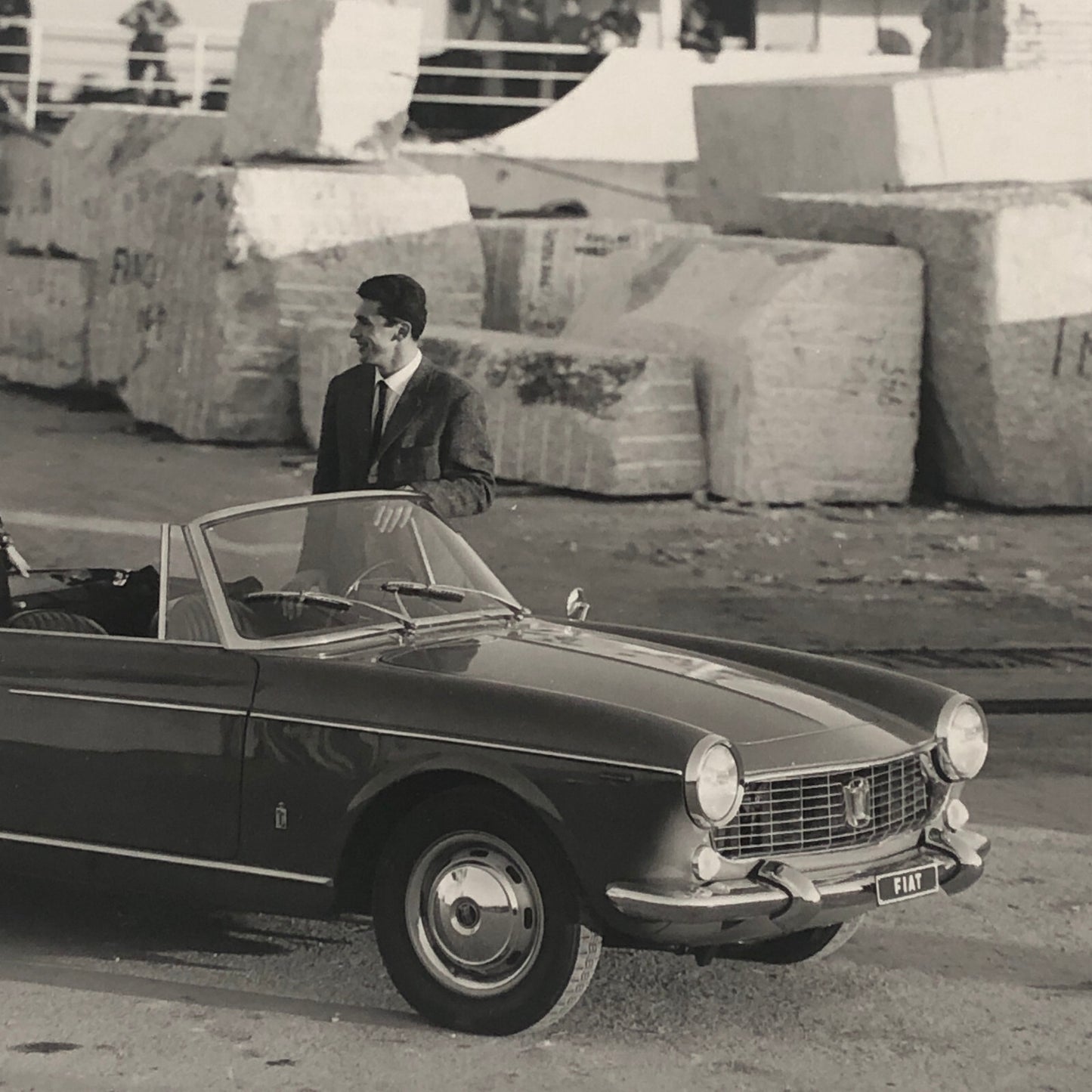 Fiat 1500 Cabriolet Convertible Factory Press Photo Photograph