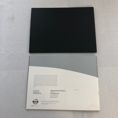 Nissan 350Z 350 Z Car Sales Brochure Catalog GERMAN Text European Market