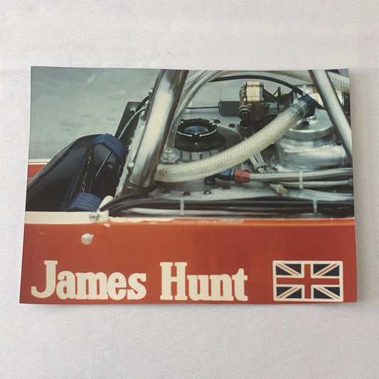 James Hunt Racing Driver Car Photo Photograph Print F1 Formula One