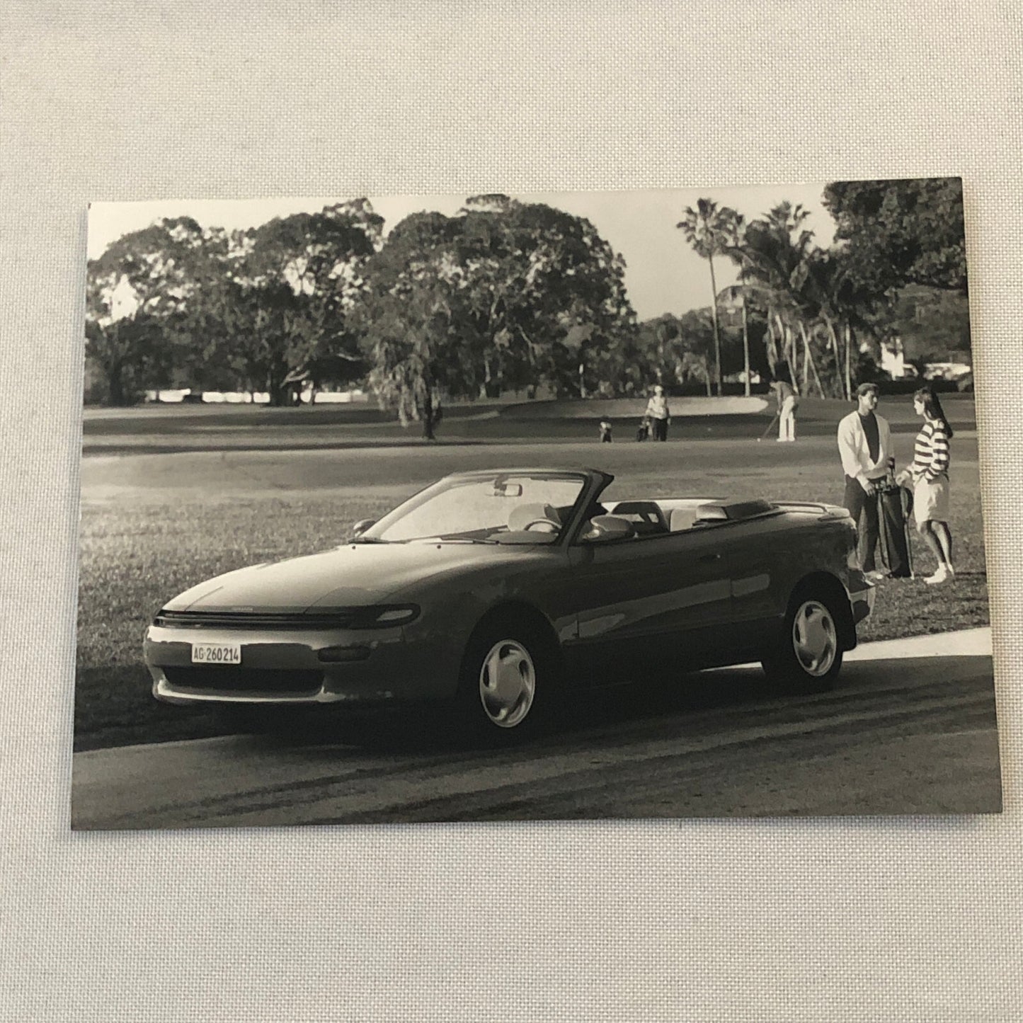 Toyota Celica 2.0 GTi Cabriolet Convertible Factory Press Photo Photograph Print