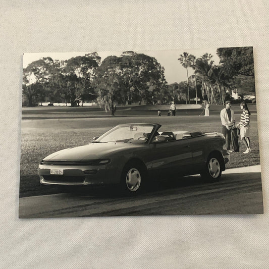 Toyota Celica 2.0 GTi Cabriolet Convertible Factory Press Photo Photograph Print