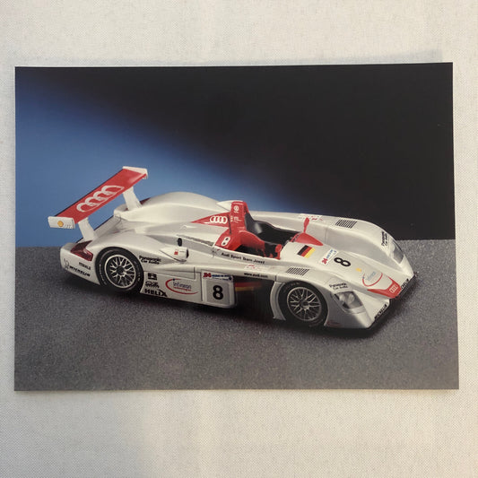Audi R8 2000 Racing Car Minichamps Scale Model Press Photo Photograph