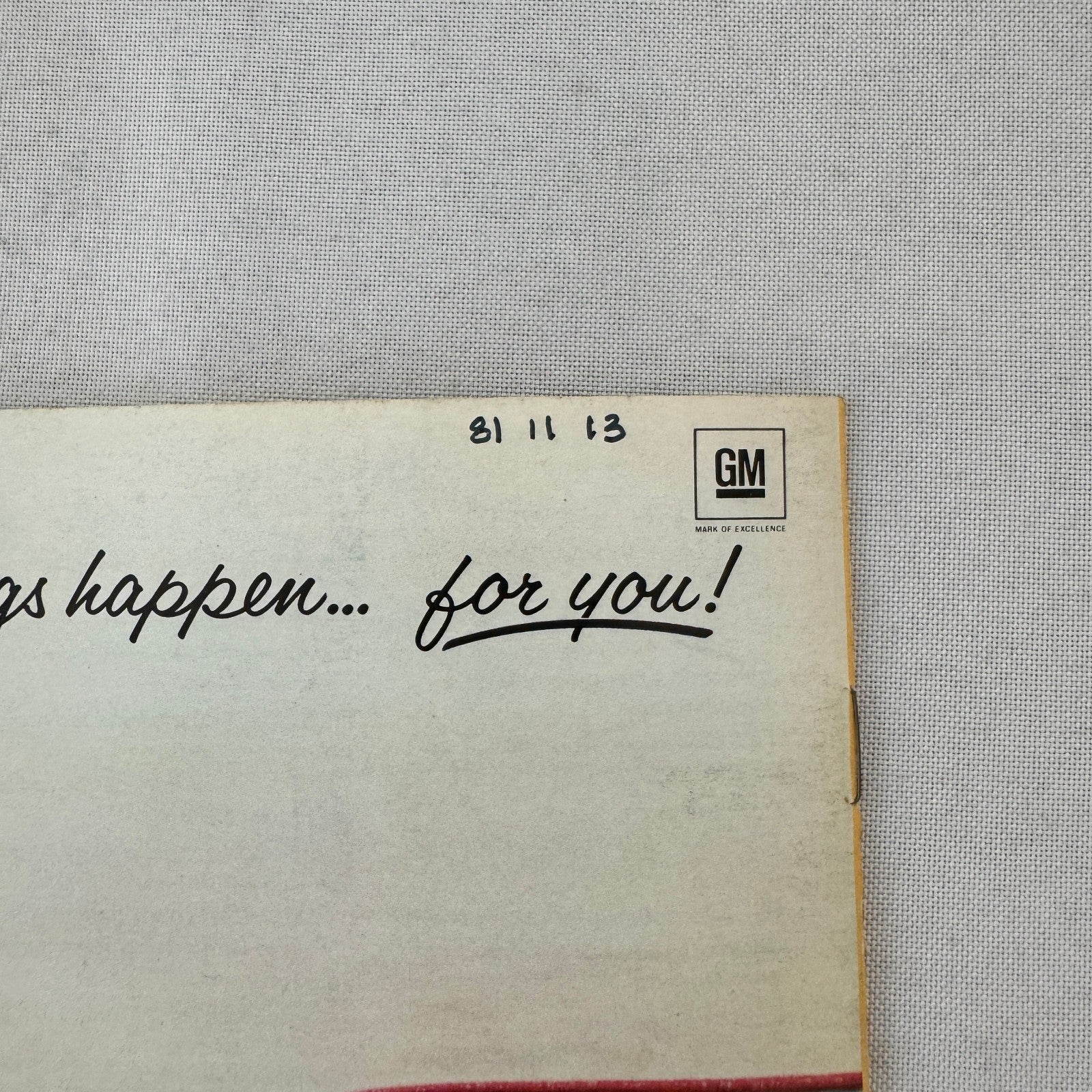 1982 Chevrolet Citation Car Sales Brochure Catalog Chevy X11 X-11