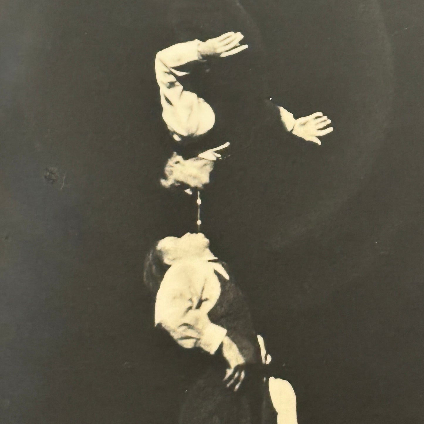 Vintage Circus Act Photo Photograph Acrobat Acrobatic Balancing Act 3 Cresso