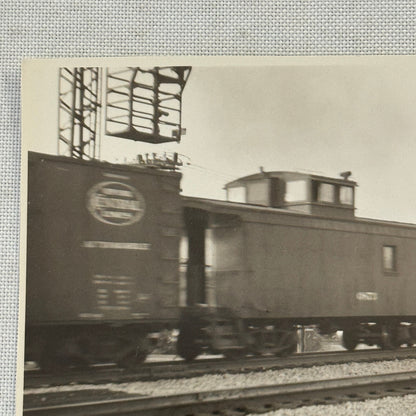 Vintage Train Photo Photograph Railroad Railway Rail