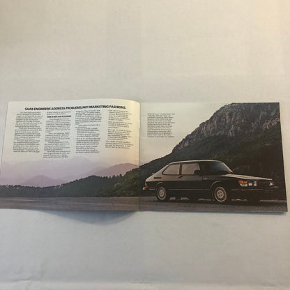 1983 Saab 900 Sales Brochure Catalog Advertising Saab 900 Turbo 900S 900 S
