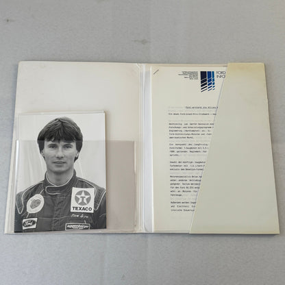 1987 Ford Sierra Cosworth XR4Ti Racing Team Press Kit Photos GERMAN