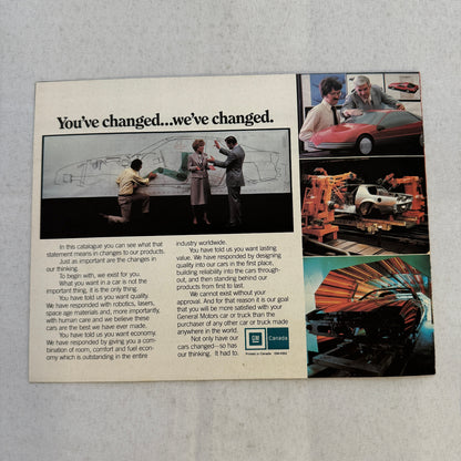 1983 Pontiac 2000 Car Sales Brochure Catalog Convertible Coupe Sedan Hatch Wagon