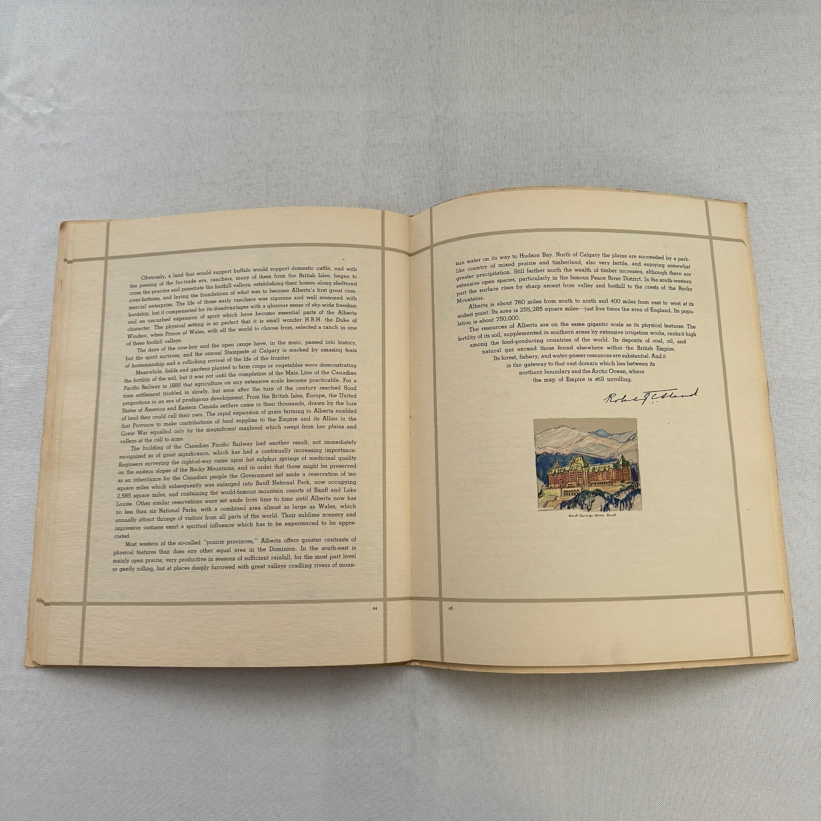 1939 The Spirit of Canada King George VI and Queen Elizabeth Visit Book