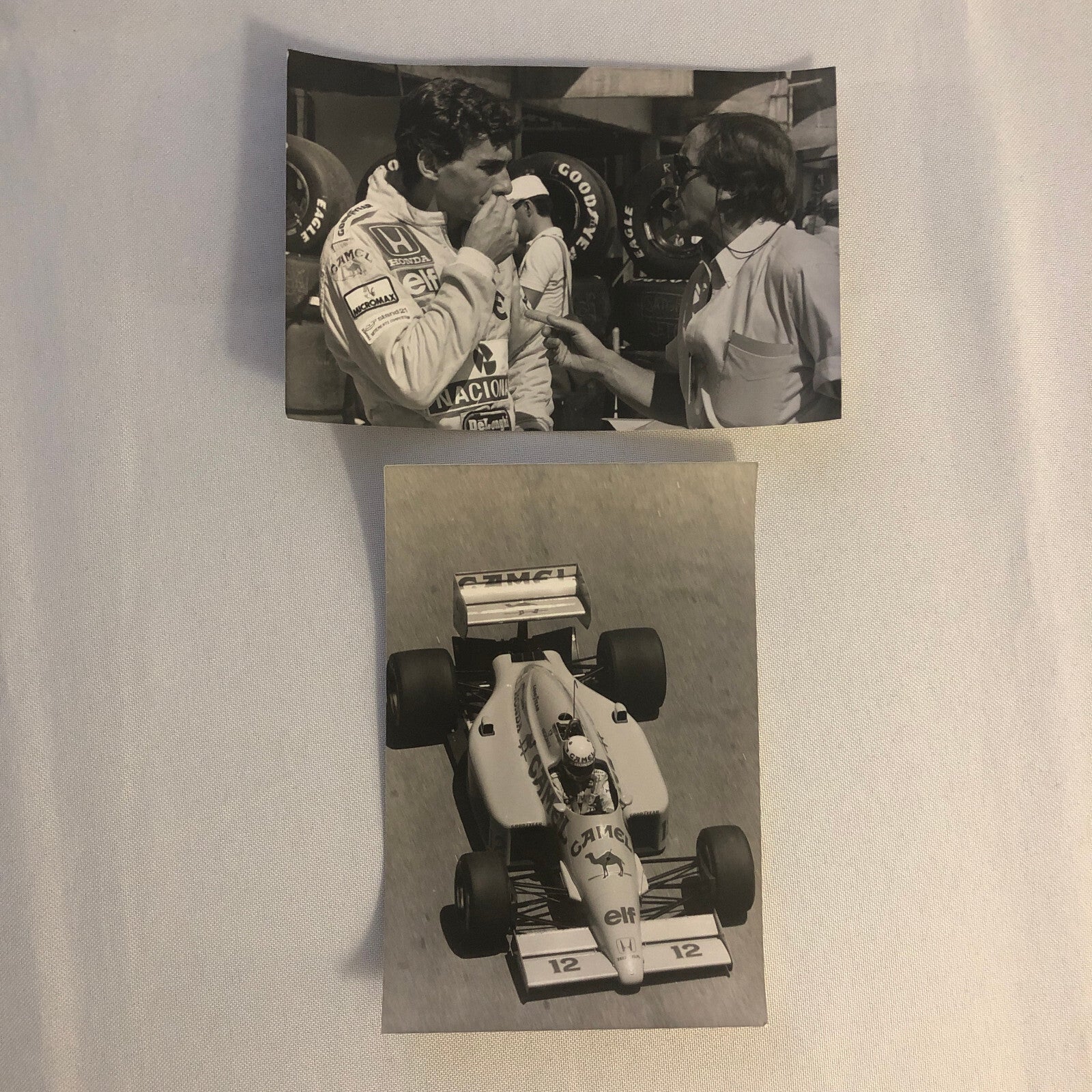 1987 Brazilian Grand Prix Formula One Racing Photo Lot 29x Ayrton Senna +