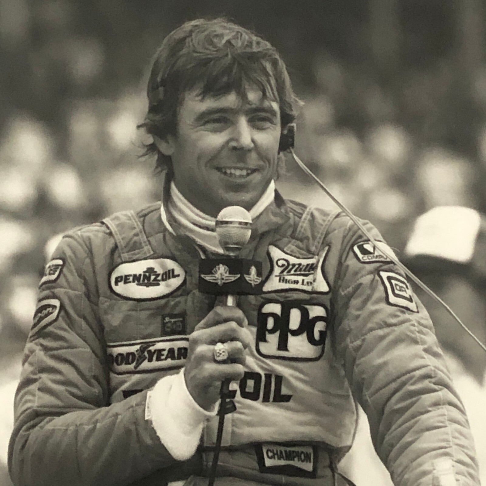 Vintage Indy Indianapolis Racing Photo Photograph Rick Mears 1984 DPPI
