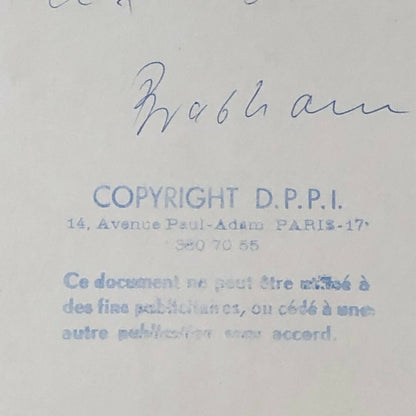 Vintage Racing Photo Photograph Jack Brabham 1969 F1 Grand Prix 