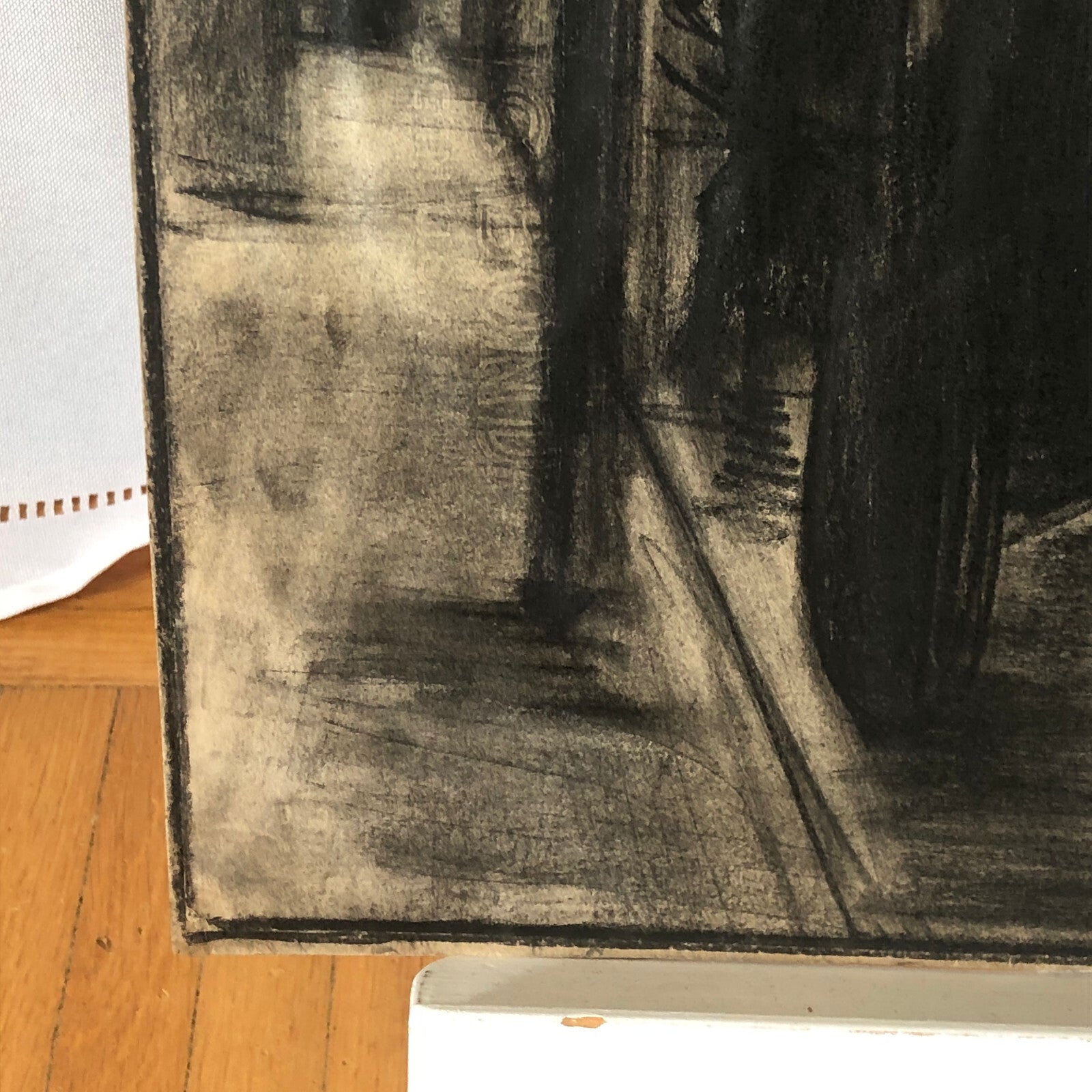 Vintage Illustration Art Artwork Artist Arthur E Sudler Antique Car Carriage