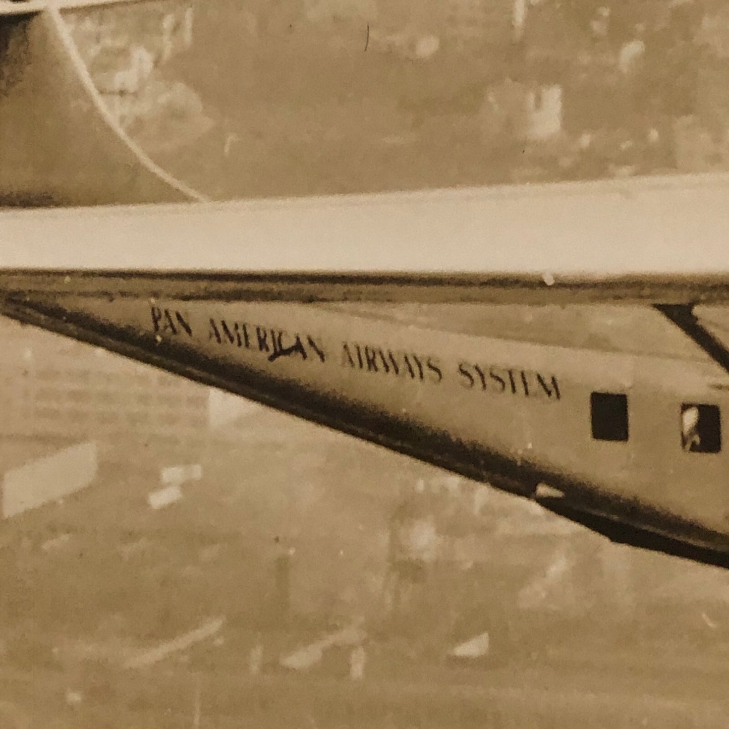Pan American Airways PanAm Aircraft Plane Airplane Photo Photograph Vintage