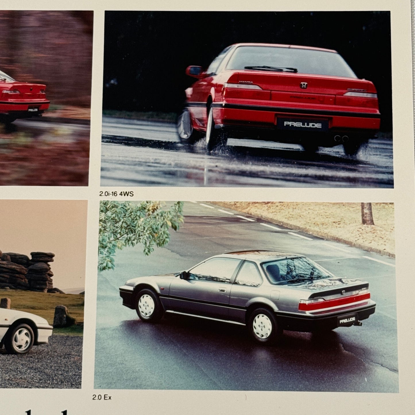 Honda Prelude Car Factory Press Photo Photograph European Market