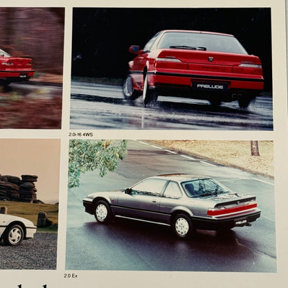 Honda Prelude Car Factory Press Photo Photograph European Market
