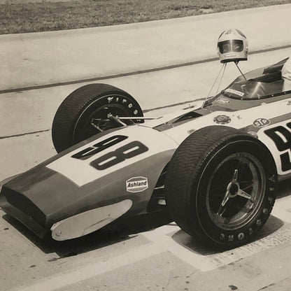 Vintage Indy Indianapolis Racing Photo Photograph 1971 Sammy Sessions