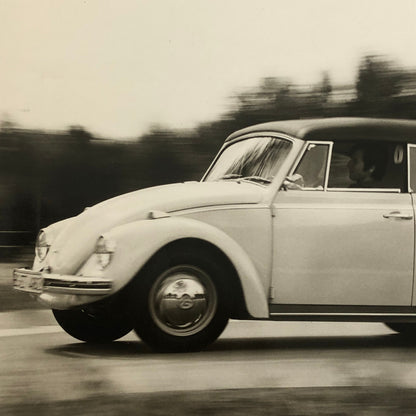 Vintage Volkswagen VW Beetle Car Photo Photograph Print
