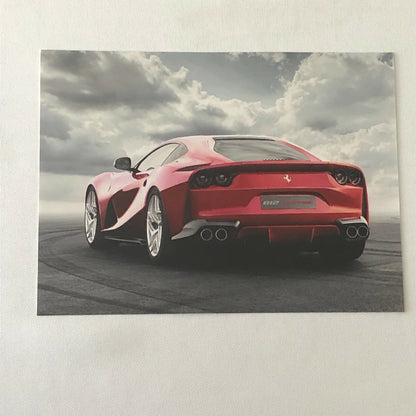 Ferrari 812 Superfast Car Factory Photo Lot of 6 