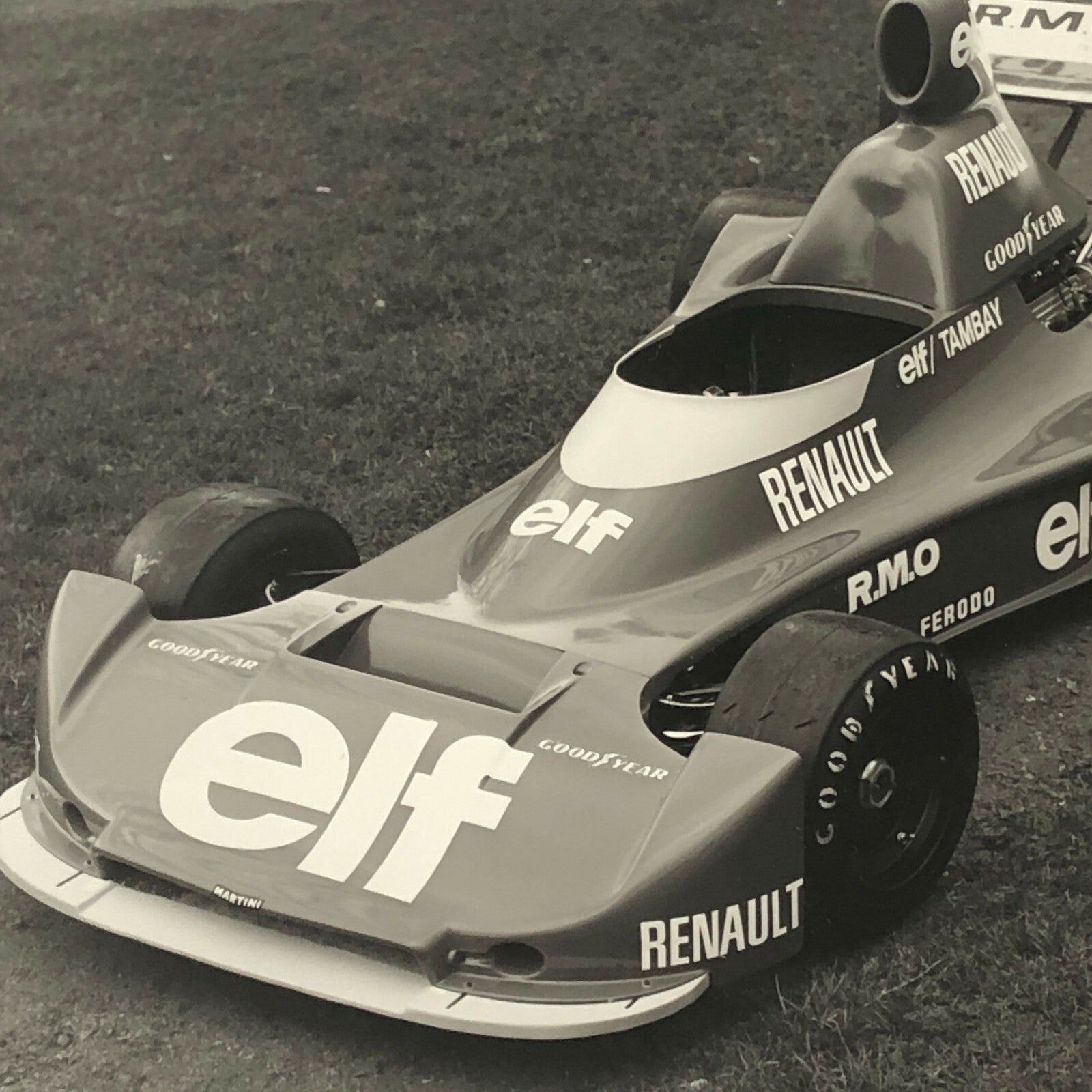 Vintage 1976 Formula 2 F2 Hockenheim Racing Photo Photograph Renault Tambay