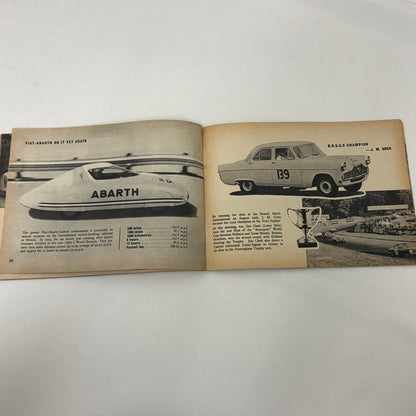 1959 Castrol Racing Achievements Brochure Rally Rallye Motorcycle Land Speed +