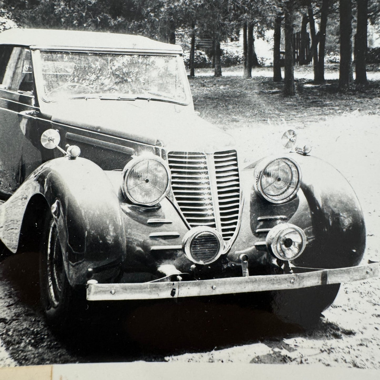 1939 Raymond Mays Car Photo Automobile Photograph Vintage