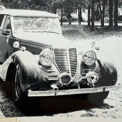 1939 Raymond Mays Car Photo Automobile Photograph Vintage