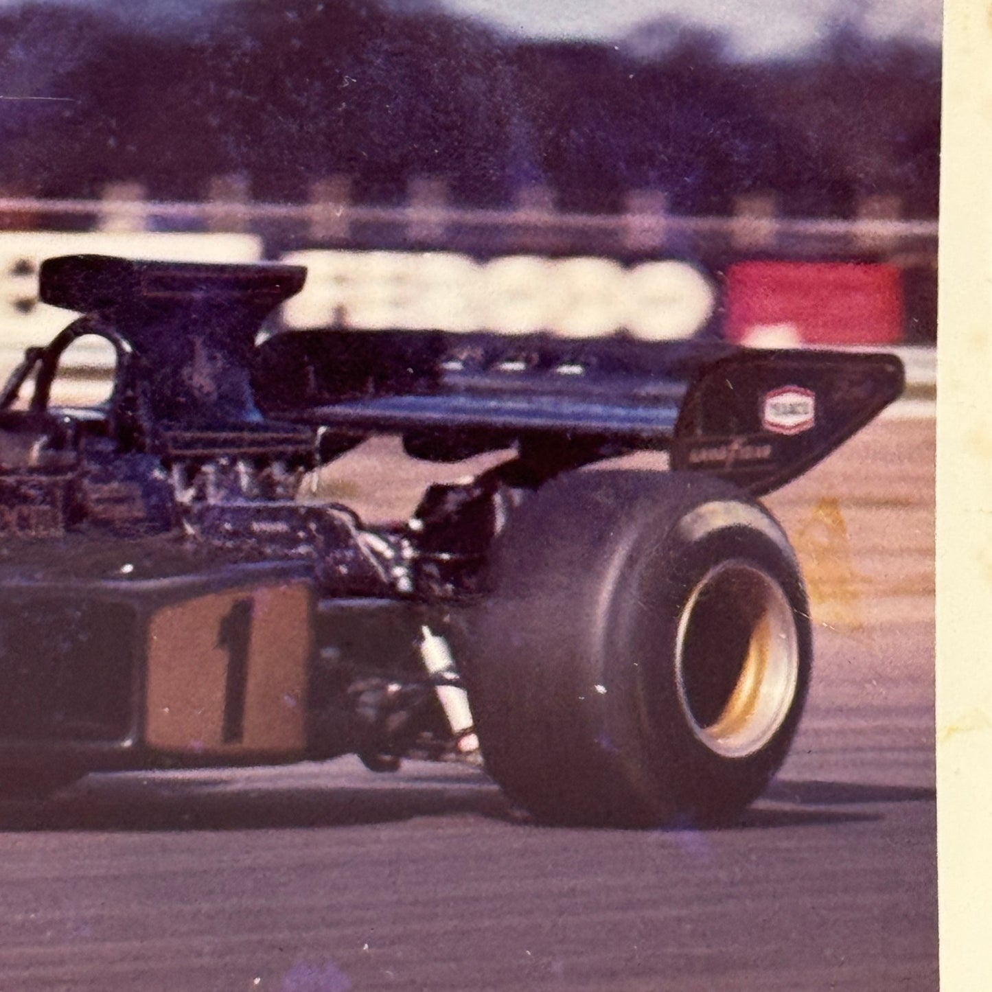 Vintage Emerson Fittipaldi Racing Driver Photo Photograph Lotus Car F1