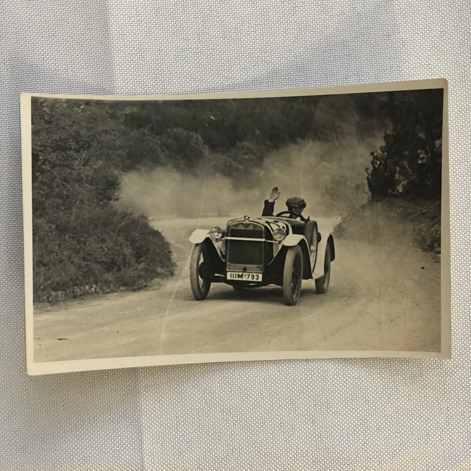 Vintage Racing Car Photo Photograph Print Austin Seven Special Fritz Kiener