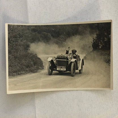Vintage Racing Car Photo Photograph Print Austin Seven Special Fritz Kiener