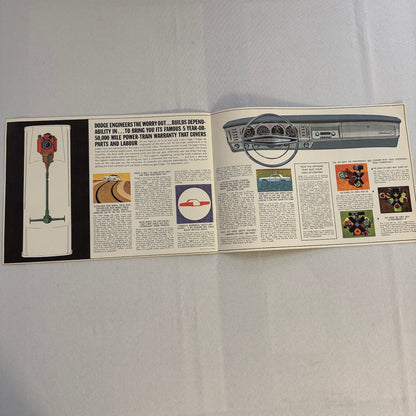 1964 Dodge Car Sales Brochure Catalog Polara 440 330 Vintage Advertising