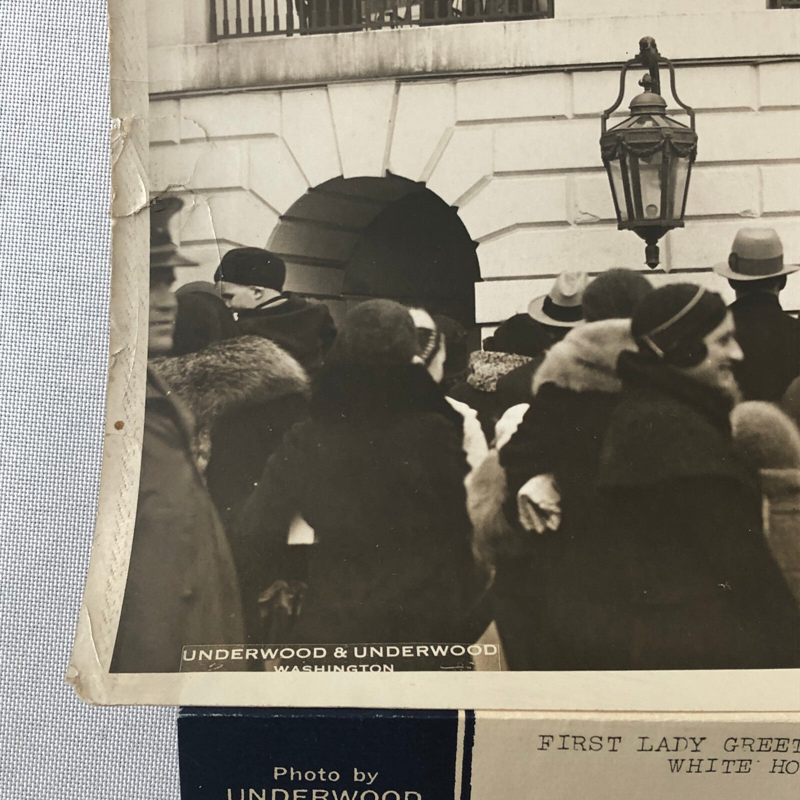 Press Photo Photograph First Lady Lou Henry Hoover White House Egg Rolling 1932