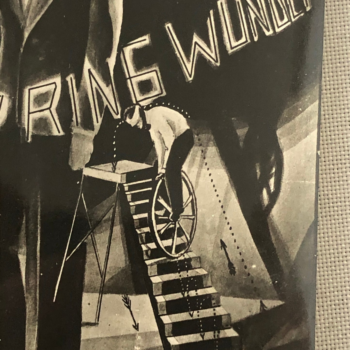 Circus Performer Photo Photograph Clifton Wheel Spring Miracle German Vintage