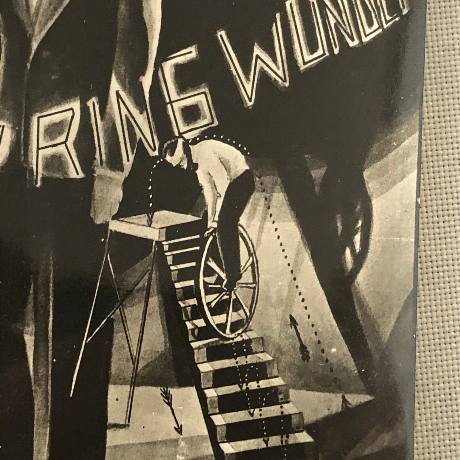 Circus Performer Photo Photograph Clifton Wheel Spring Miracle German Vintage