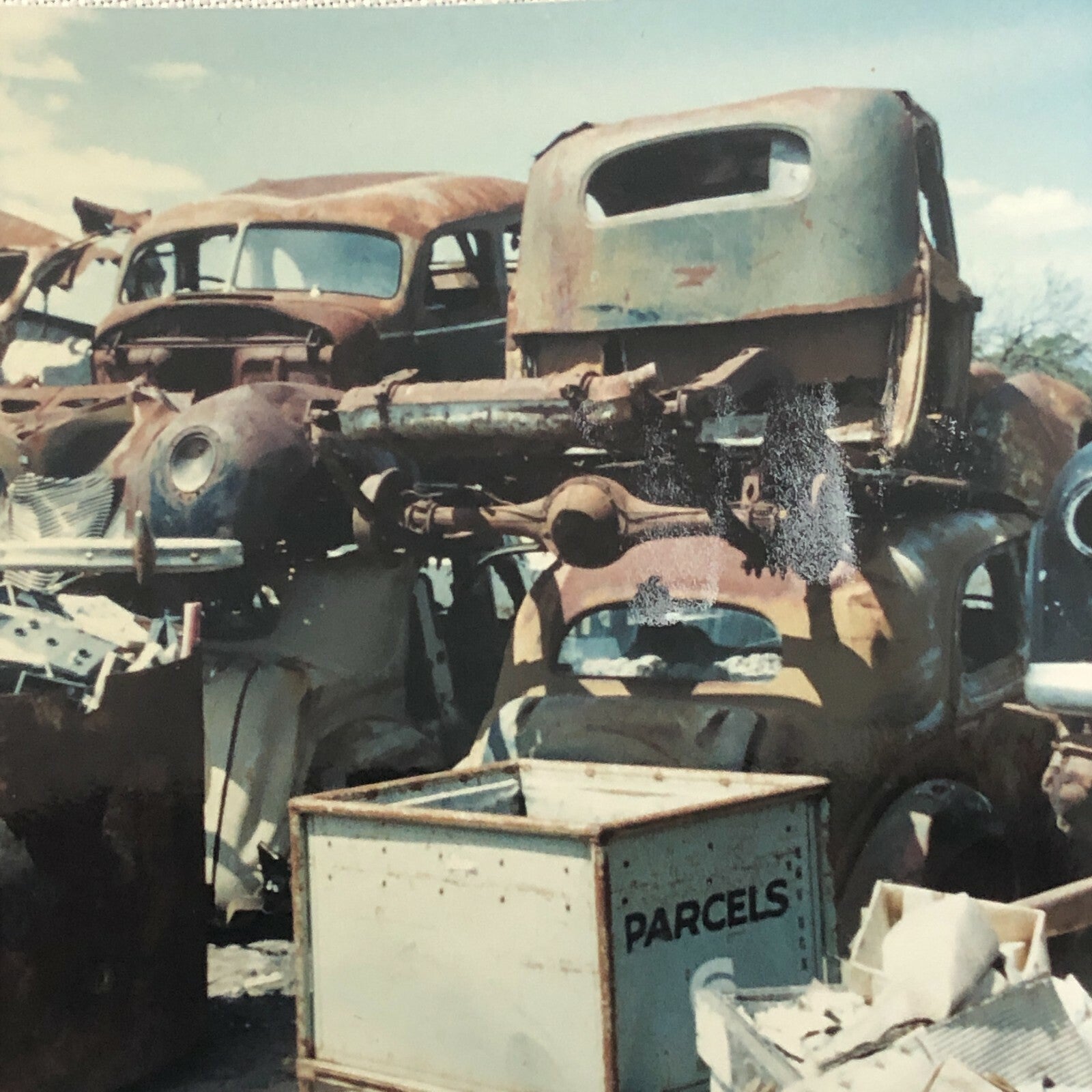 Vintage Hudson Super Six Barn Find Rusty Car Photo Photograph Print 