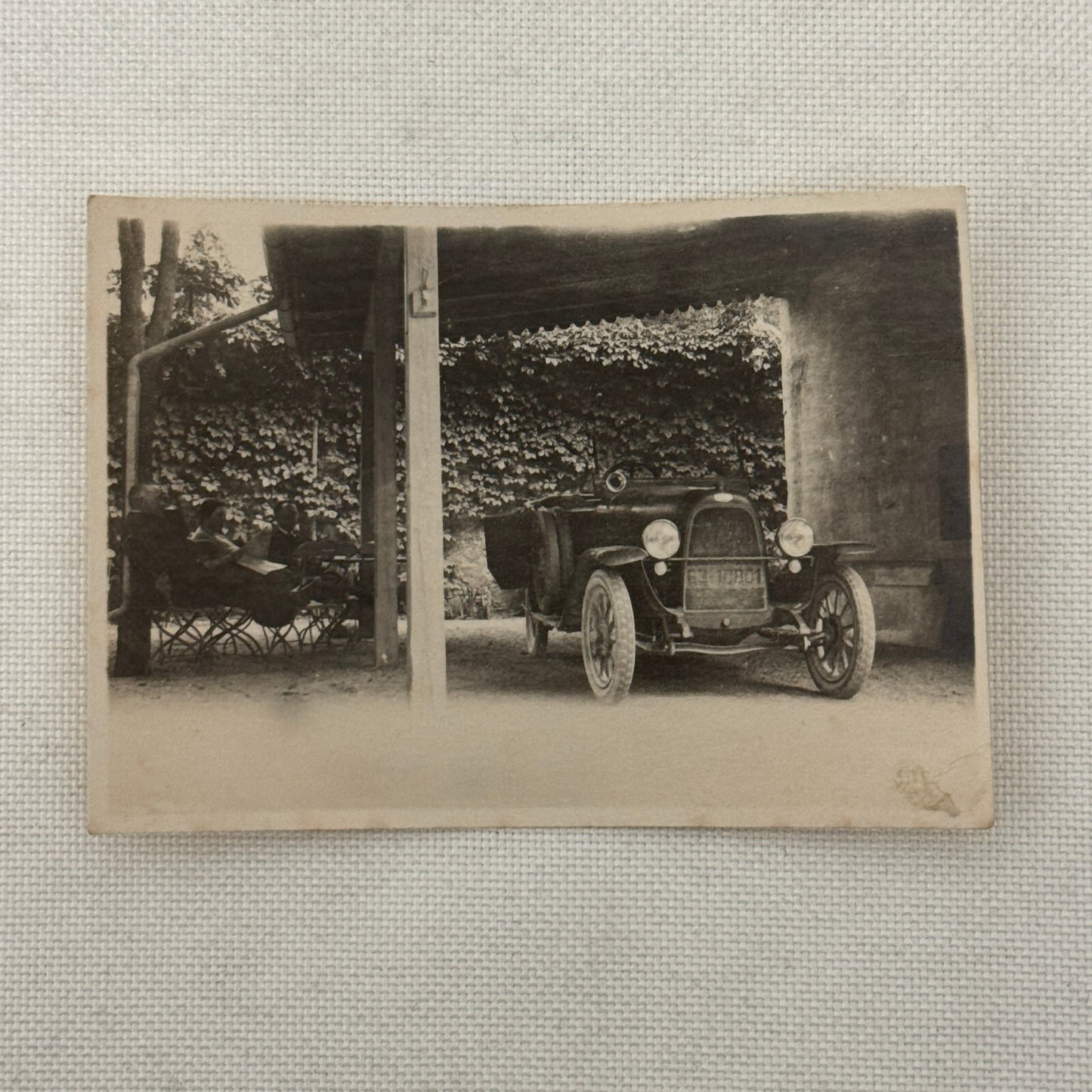 Vintage Photograph Photo Antique Automobile Early Car