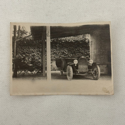 Vintage Photograph Photo Antique Automobile Early Car