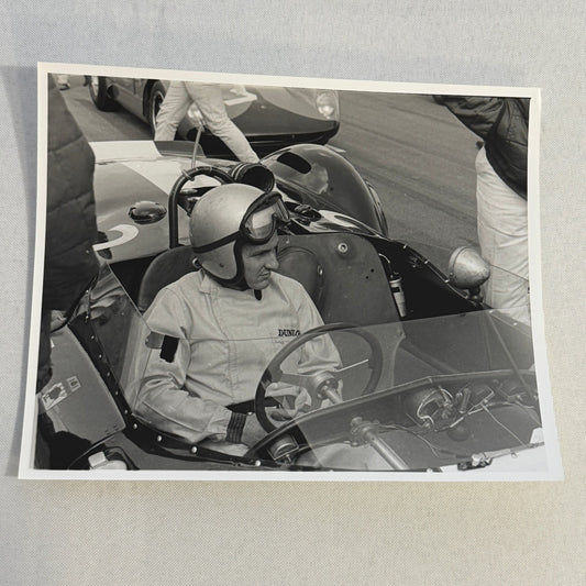 Racing Photo Photograph Bruce McLaren Cooper Olds Goodwood TT 1964