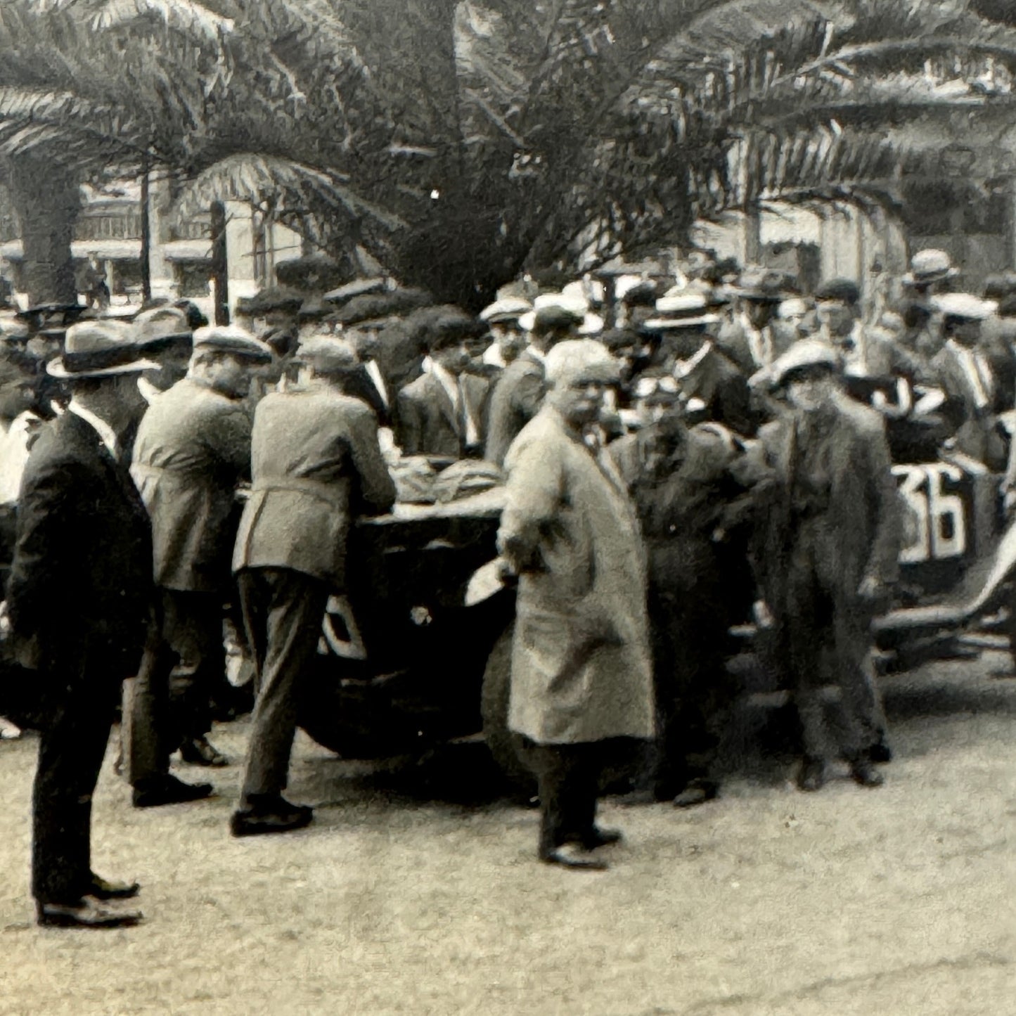 Vintage Car Automobile Racing Race Photo Photograph Print 1926