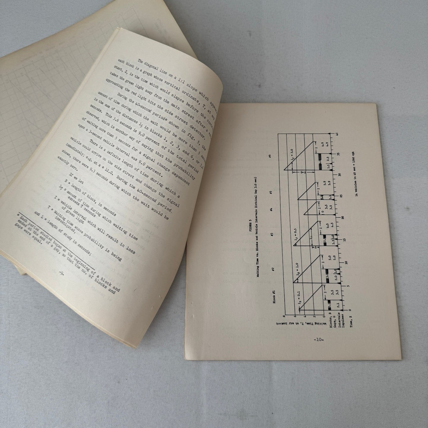 1954 California Traffic Study Civil Engineering Road Construction Documents