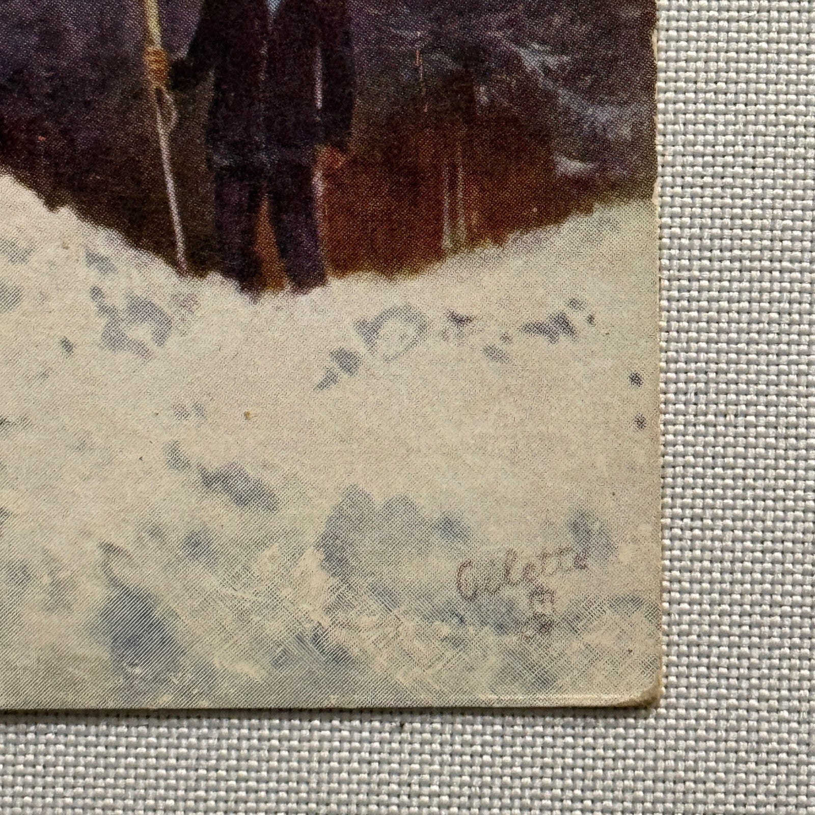 Tucks Postcard High Jump Skiing Antique Vintage Gilette