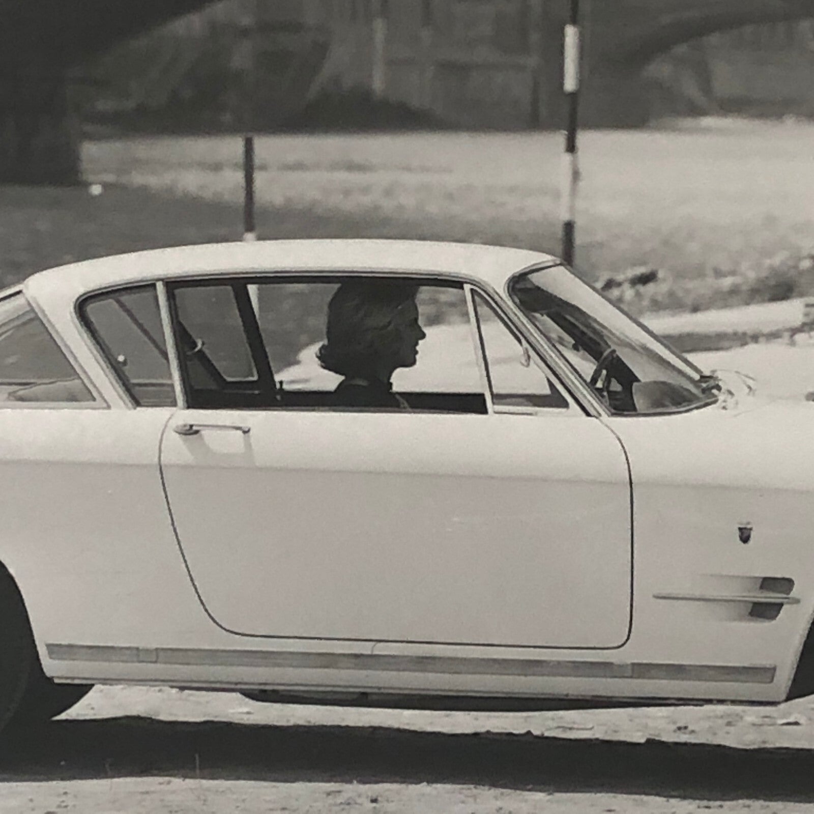 Fiat 2300 S Coupe Car Factory Press Photo Photograph Print